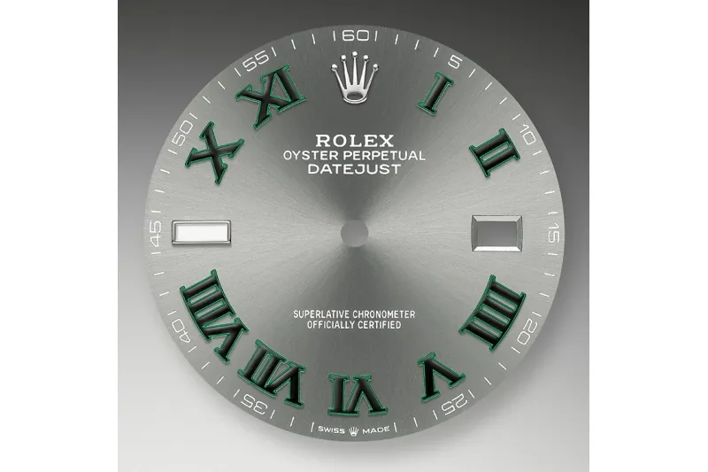 RSNOW Rolex Datejust 41 Oyster-41 mm-Oystersteel and White Gold Reference 126334 m126334-0022