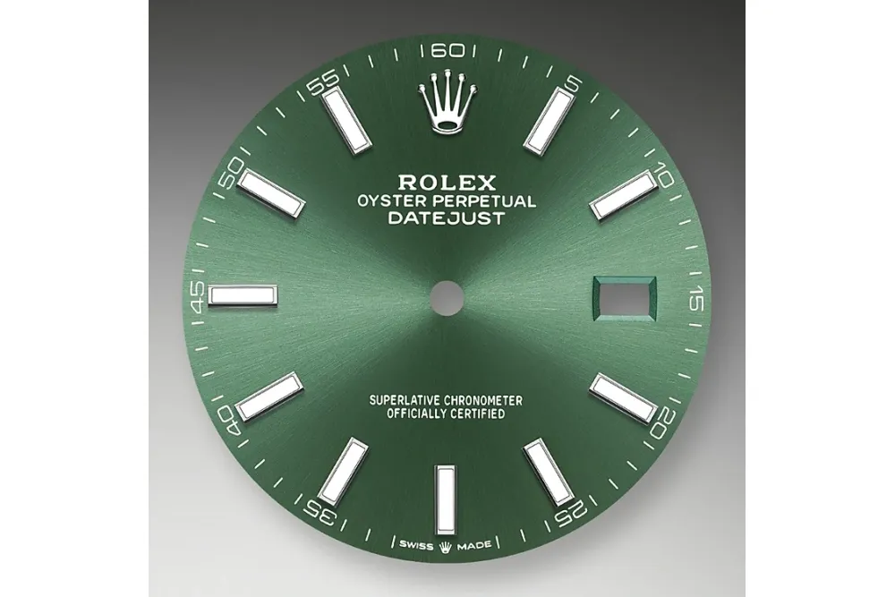 RSNOW Rolex Datejust 41 Oyster-41 mm-Oystersteel and White Gold Reference 126334 m126334-0027