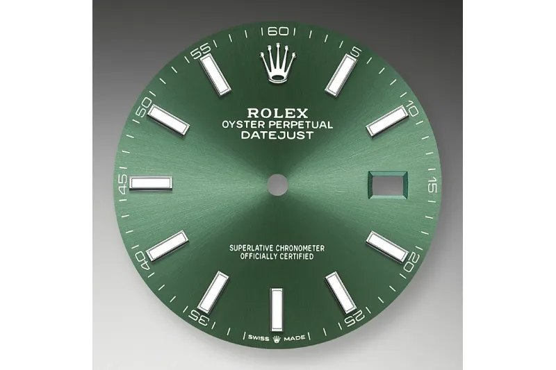 RSNOW Rolex Datejust 41 Oyster-41 mm-Oystersteel and White Gold Reference 126334 m126334-0027