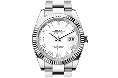 RSNOW Rolex Datejust 41 Oyster-41 mm-Oystersteel and White Gold Reference 278240 m126334-0023 01