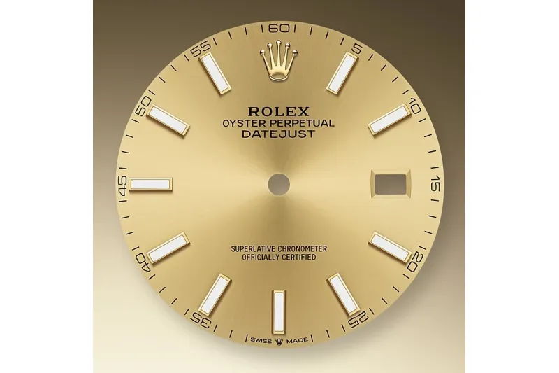 RSNOW Rolex Datejust 41 Oyster-41 mm-Oystersteel and Yellow Gold Reference 126333 m126333-0010