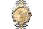 RSNOW Rolex Datejust 41 Oyster-41 mm-Oystersteel and Yellow Gold Reference 126333 m126333-0010