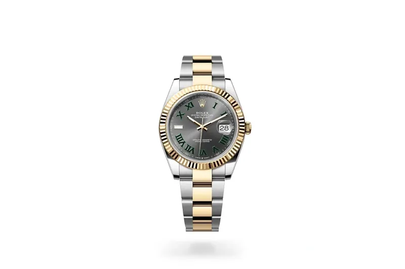 RSNOW Rolex Datejust 41 Oyster-41 mm-Oystersteel and Yellow Gold Reference 126333 m126333-0019