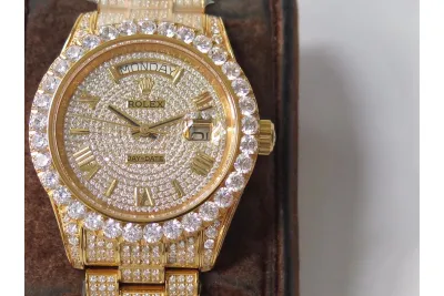 RSNOW Rolex Day-Date II Diamond Watch ROL-255000 02