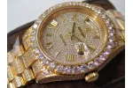 RSNOW Rolex Day-Date II Diamond Watch ROL-255000