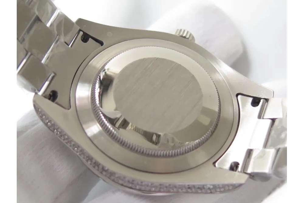 RSNOW Rolex Day-Date II Presidential VVS Moissanite Diamond Watch