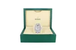 RSNOW Rolex Diamond Embezzled Datejust 41 Silver 5996 100000612DED4 (mossanite)