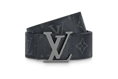 RSNOW Louis Vuitton LV Initiales 35mm Reversible Belt Monogram Eclipse 02
