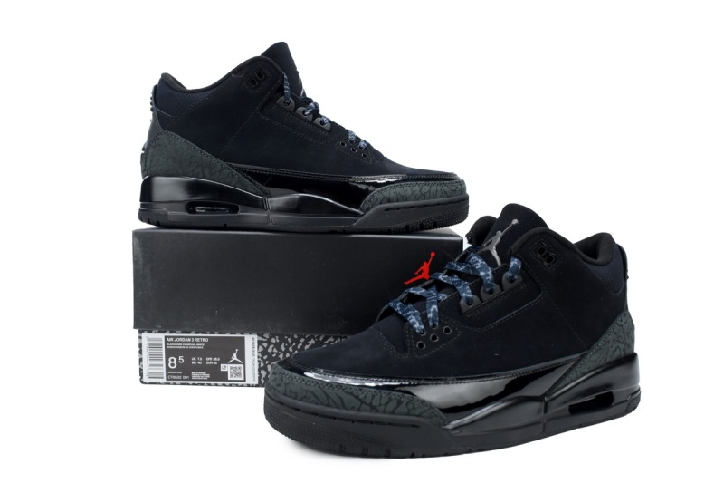 Jordan 3 Retro Black Cat Reps Sneaker CT8532-001