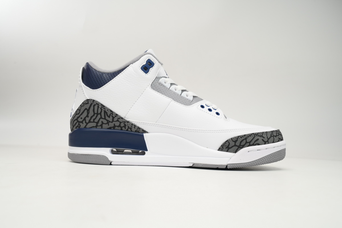 Jordan 3 Retro Midnight Navy Reps Sneaker CT8532-140