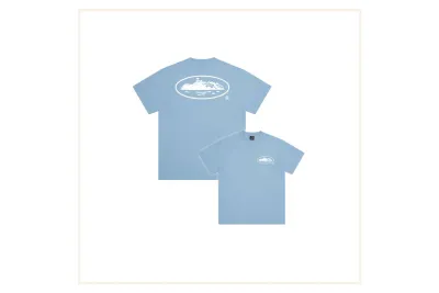 Corteiz OG Island Baby Blue Tee 01
