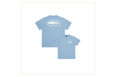 Corteiz OG Island Baby Blue Tee 01