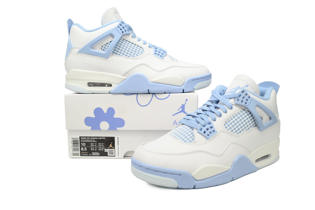 Jordan 4 Retro Forget Me Not Reps Sneaker HV0823-100