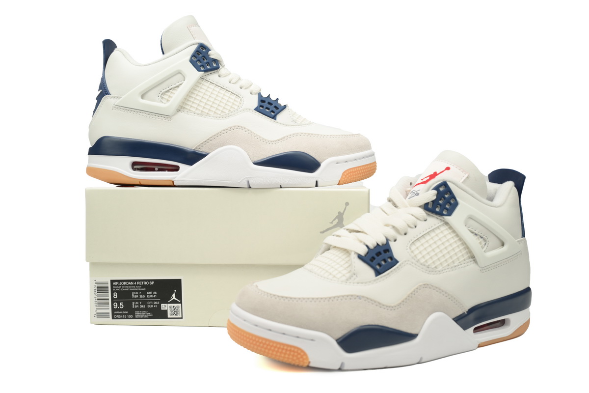 Jordan 4 Retro SB Navy Reps Sneaker DR5415-100