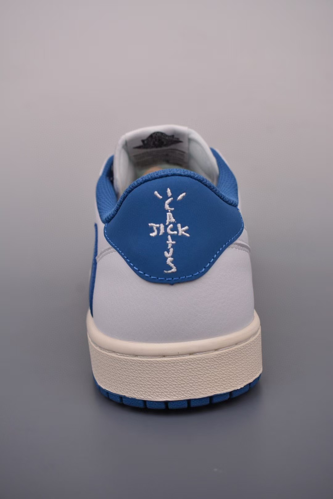 Air Jordan 1 Retro Low OG Fragment x Travis Scott Sail Military Blue RSNOWSHOES DM7866-104