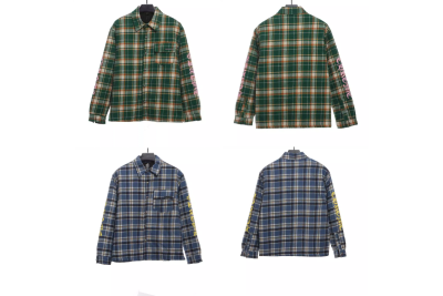 Chrome Hearts CH Flannel Green/Blue 01