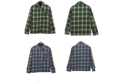 Chrome Hearts CH Flannel Green/Blue 01