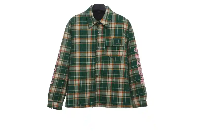 Chrome Hearts CH Flannel Green/Blue