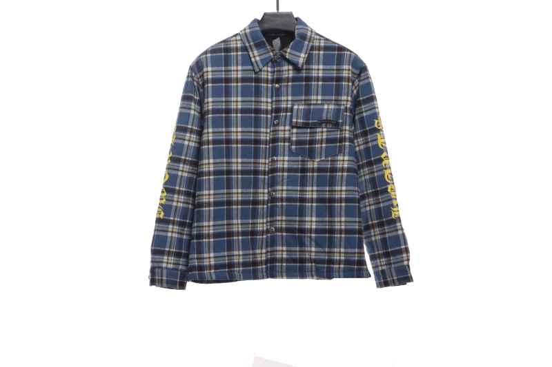 Chrome Hearts CH Flannel Green/Blue