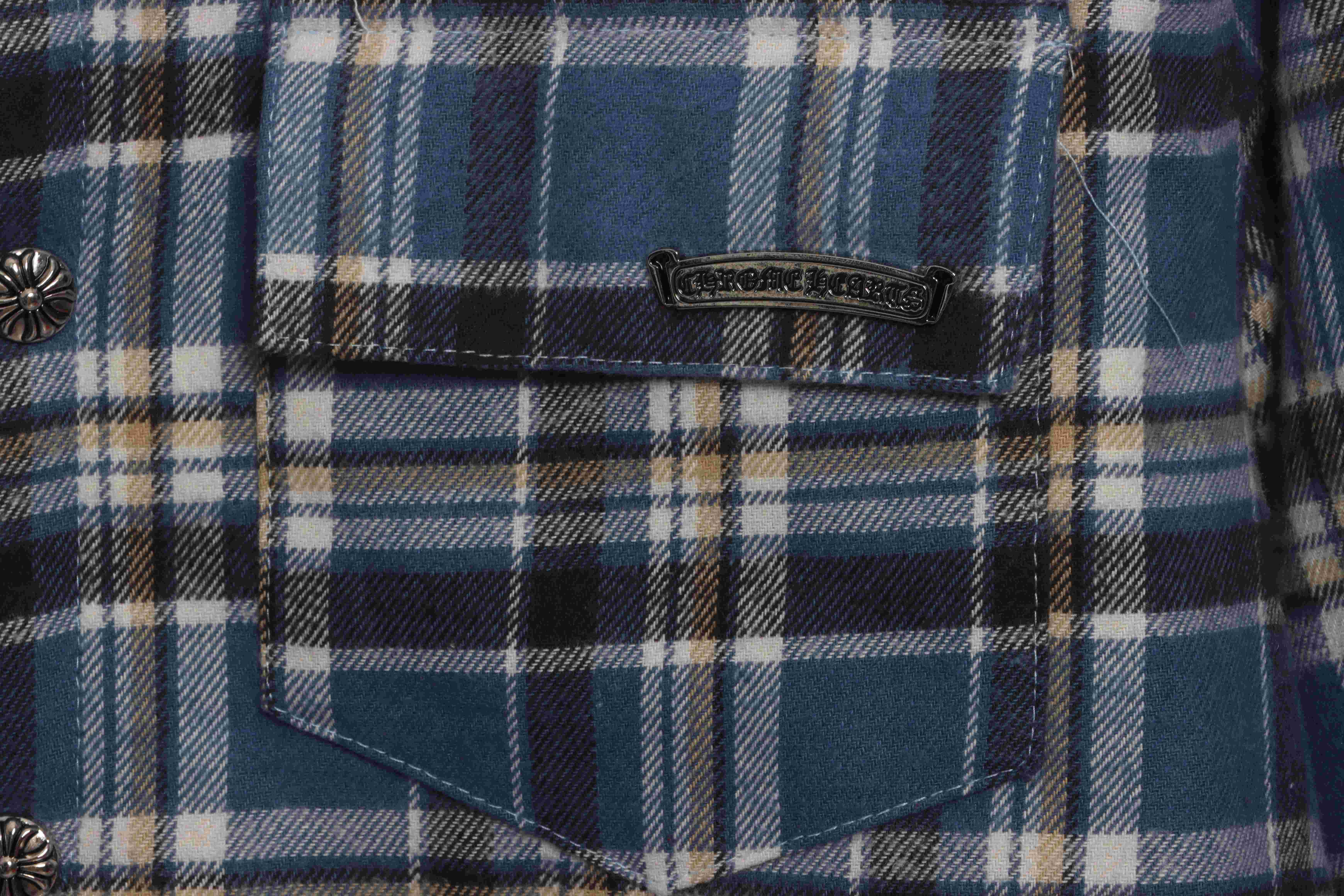 Chrome Hearts CH Flannel Green/Blue