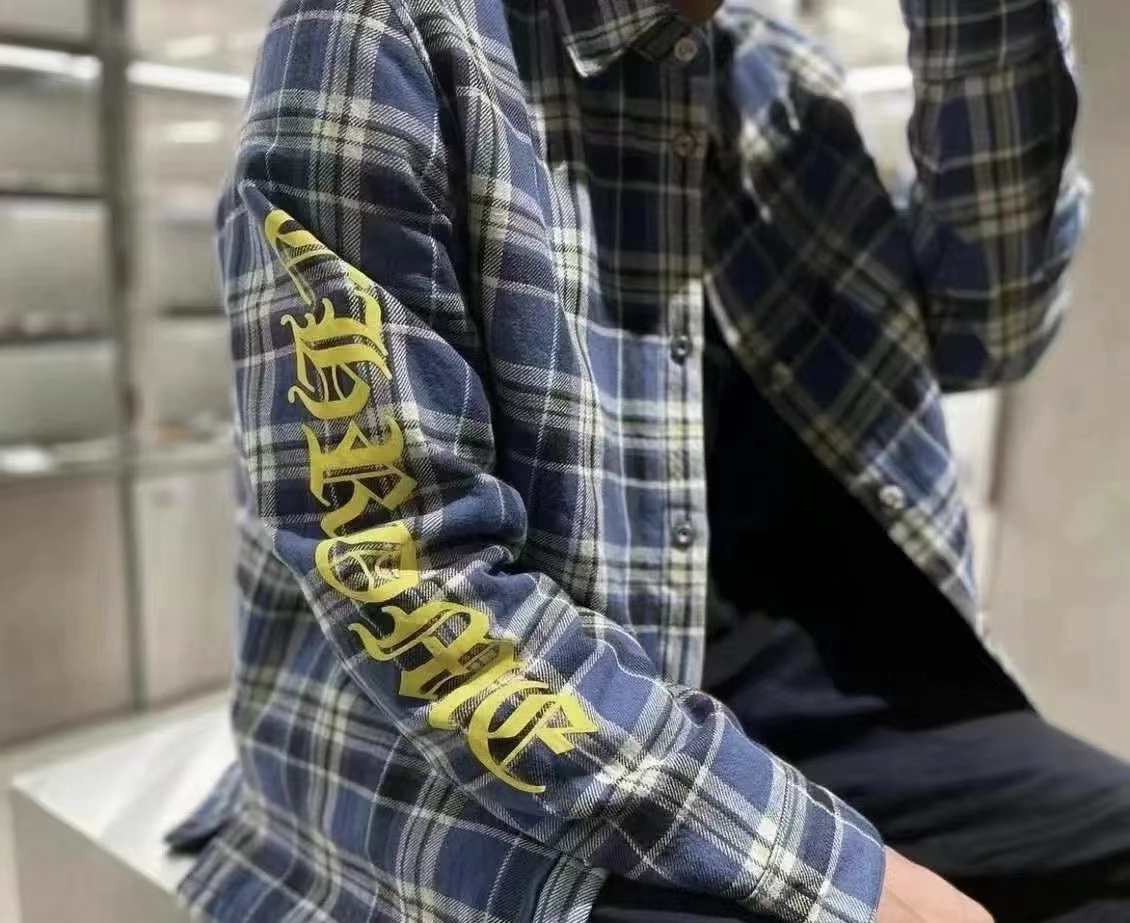 Chrome Hearts CH Flannel Green/Blue