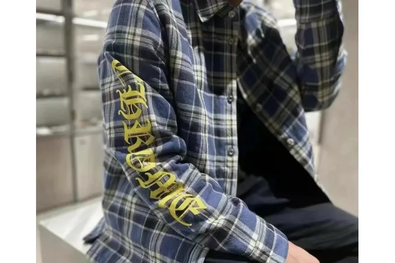 Chrome Hearts CH Flannel Green/Blue