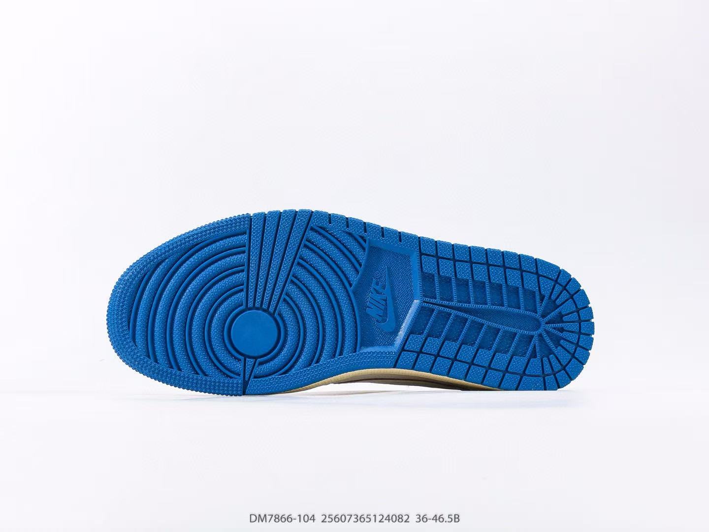 Jordan 1 Retro Low OG SP Fragment x Travis Scott Sail Military Blue DM7866-104