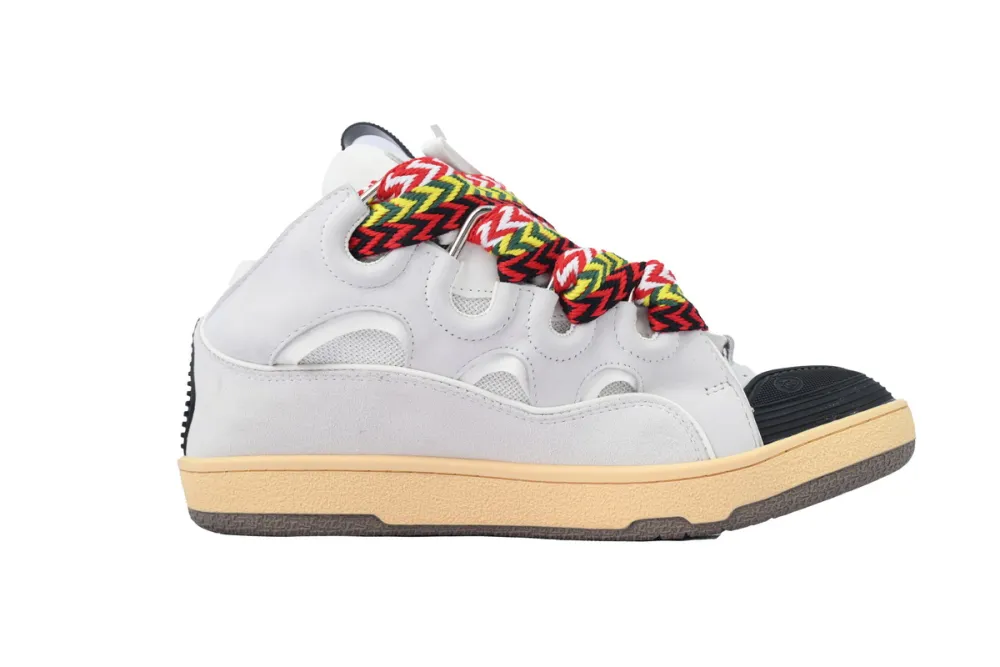 Reps Lanvin Leather Curb White Ivory