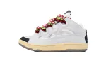Lanvin Leather Curb White Ivory Fake