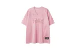 Chrome Hearts Love You Mesh Sports T-shirt Pink