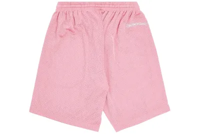 Chrome Hearts Love You Mesh Varsity Shorts Pink 02