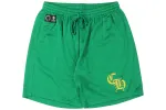 Chrome Hearts Sports Mesh Varsity Shorts Green