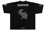 Chrome Hearts Stadium Mesh Short Sleeve Jersey Black