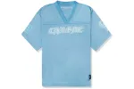 Chrome Hearts Stadium Mesh Short Sleeve Jersey Blue