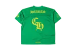 Chrome Hearts Stadium Mesh Short Sleeve Jersey Green