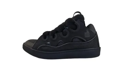 Lanvin Leather Curb Triple Black FU-SKDK12-DRAG-P252947 01