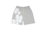 Denim Tears Big Cotton Wreath Sweat Shorts