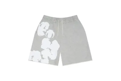 Denim Tears Big Cotton Wreath Sweat Shorts 02