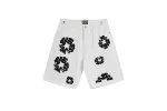 Denim Tears Short Jeans Blue/Black/White
