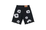 Denim Tears Short Jeans Blue/Black/White