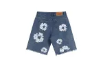 Denim Tears Short Jeans Blue/Black/White