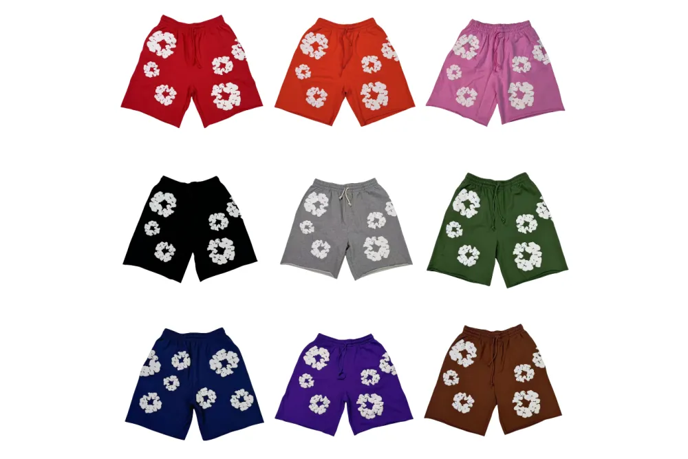 Denim Tears The Cotton Wreath Shorts