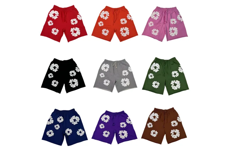 Denim Tears The Cotton Wreath Shorts