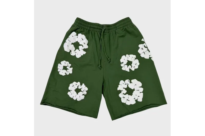 Denim Tears The Cotton Wreath Shorts