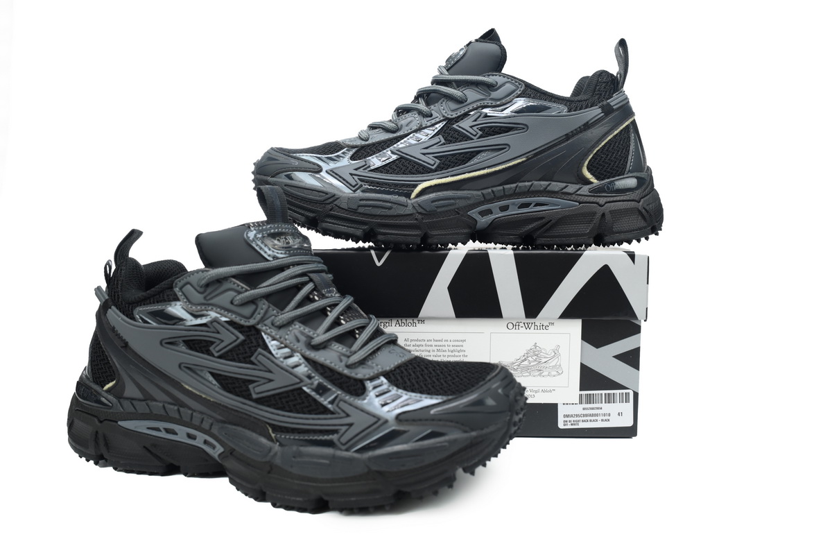 Off White Be Right Back Black OMIA295C99FAB0011010