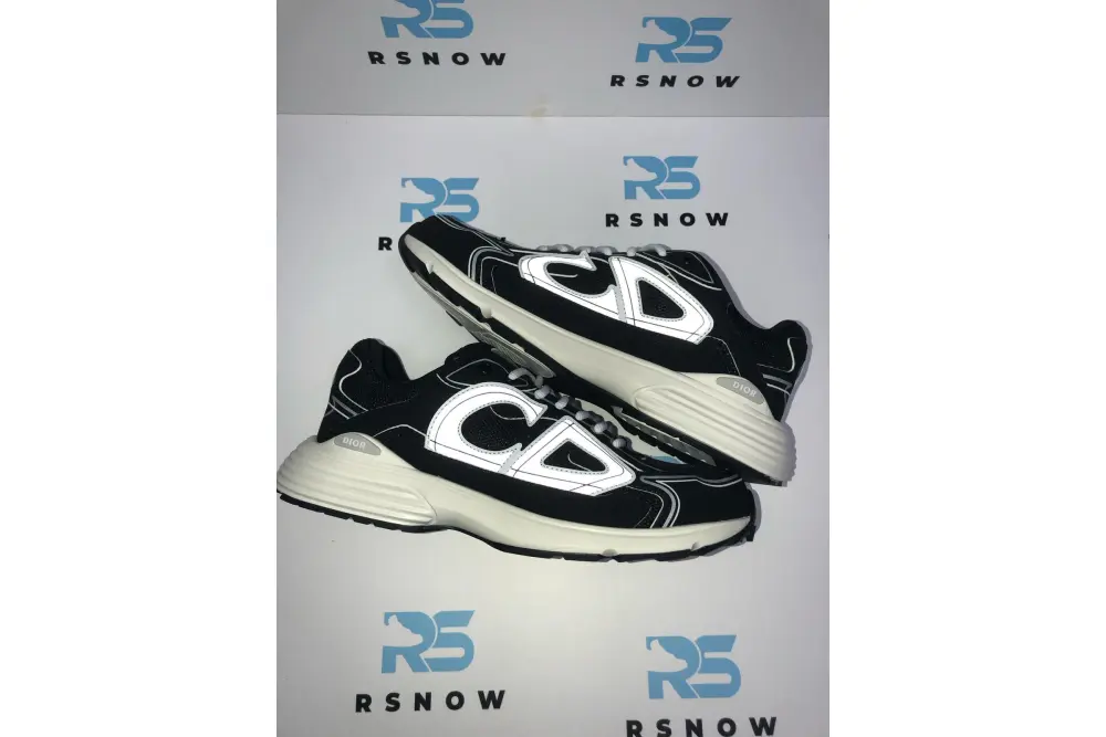 Dior B30 Black Reps Sneaker 3SN279ZMB_H969