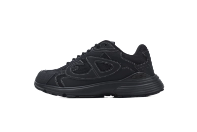 Dior B30 x Stone Island Sneakers Black 3SN279ZAN_H900 01