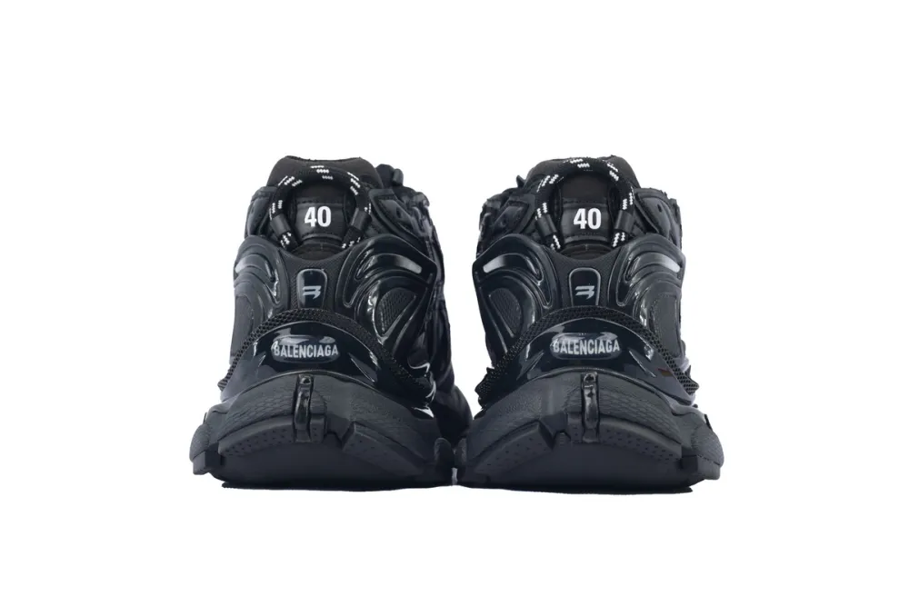 Balenciaga Under Armour Ripstop Runner Sneaker Black 813793WRUCU1000