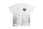 Chrome Hearts Cross T-shirt K6101 Black/White 