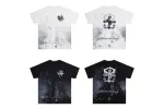 Chrome Hearts Cross T-shirt K6101 Black/White 